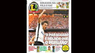 Prensa brasileña sobre Guerrero: "El paraguayo es mejor que el peruano"