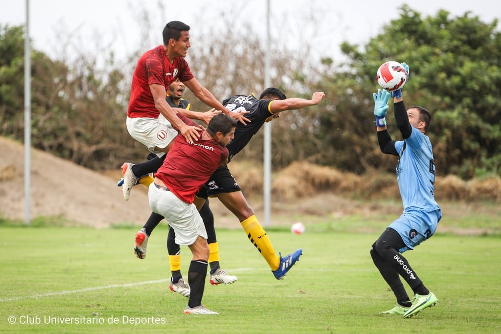 Universitario vs. Cantolao: las mejores imágenes del partido de práctica en Campo Mar (Foto: Universitario)
