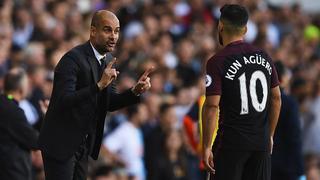 Manchester City: Guardiola explicó por qué no juega Sergio Agüero