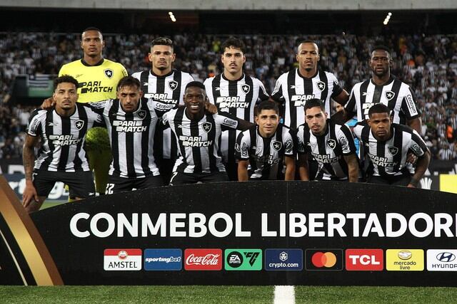 Alineación de Botafogo para partido contra Universitario (Foto: Vitor Silva)