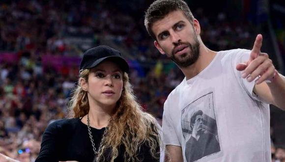 Shakira y Piqué se reunieron en el depacho de abogados del jugador. (Foto: AFP)