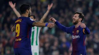 Se llevó a todos: Messi anotó un golazo contra Betis y ya tiene un doblete