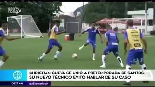 Christian Cueva regresa a Santos con esperanza de jugar