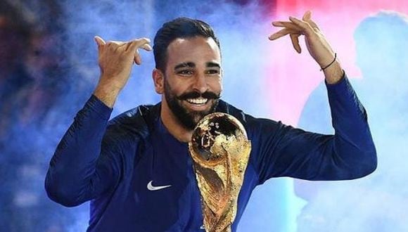 Adil Rami fue campeón del mundo con Francia en el Mundial Rusia 2018. (Foto: AFP)