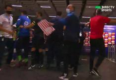 Rumbo a los vestuarios: jugadores de Chile y Paraguay casi se van a las manos [VIDEO]