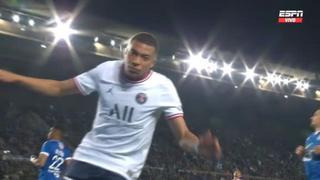 El gol de Mbappé en PSG vs Estrasburgo: así marcó el 1-1 en la Ligue 1 [VIDEO]