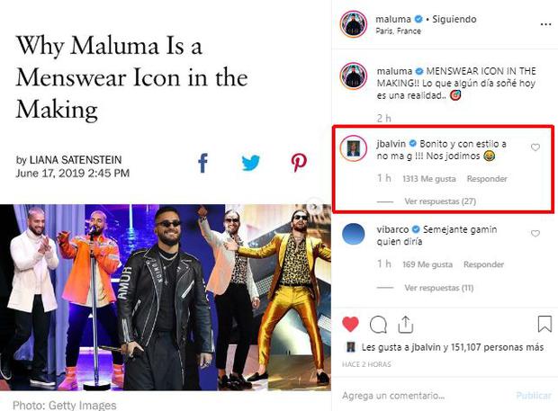 Why Maluma Is a Menswear Icon in the Making