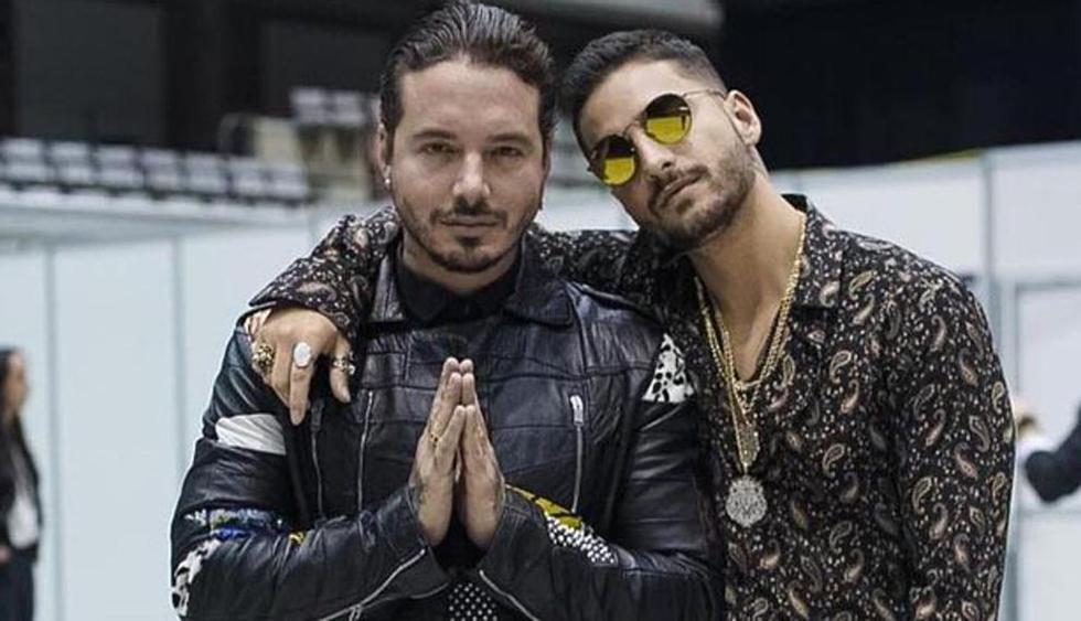 Maluma copia look de J Balvin y sorprende a sus millones de seguidores. (Foto: @jbalvin)