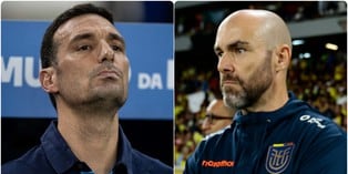 Alineaciones de Argentina vs Ecuador: pizarras de Scaloni y Sánchez Bas