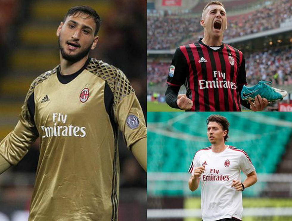 Este era el 11 del AC Milan en la pasada temporada. (Getty Images)