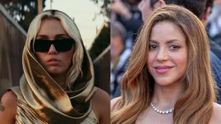 Miley Cirus vs. Shakira: ¿quién es la más escuchada en Spotify en el mundo?