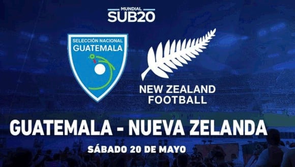 Guatemala y Nueva Zelanda chocan en el debut del Mundial Sub 20. (Foto: @AFA)