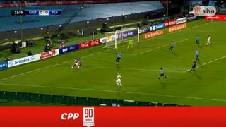 Christian Cueva y toda su destreza ante Diego Godín en el Perú vs. Uruguay [VIDEO]