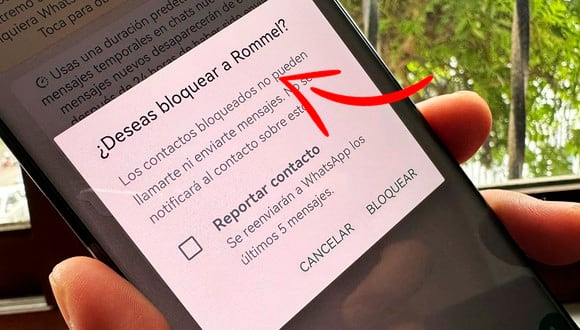 WHATSAPP | No existe una opción nativa para descubrir si alguien te ha bloqueado. (Foto: Depor)