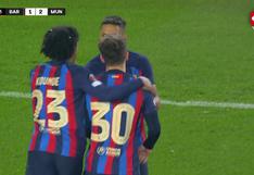 Barza empareja las cosas en el Camp Nou: Rapinha anota el 2-2 ante el United [VIDEO]