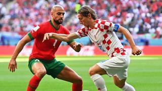 Marruecos vs. Croacia (0-0): resultado y video resumen del partido por Qatar 2022