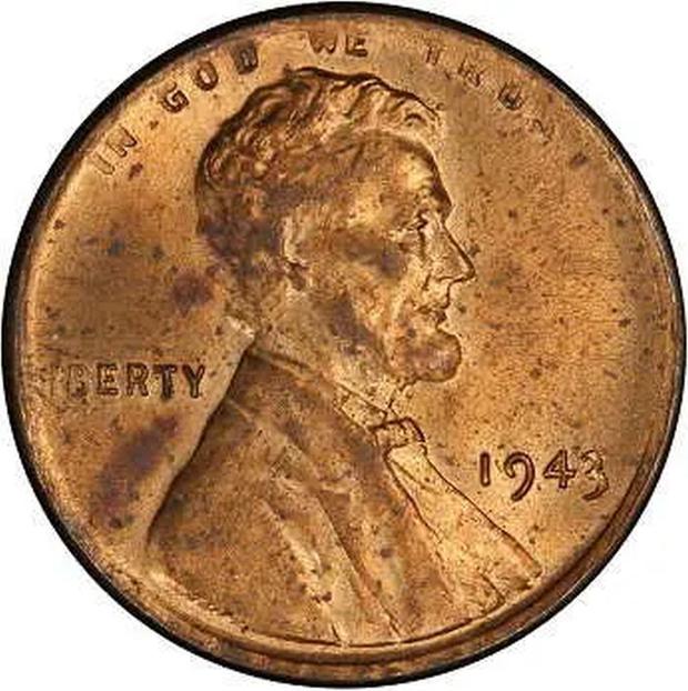 El centavo de Lincoln de cobre de 1943 (Foto: Ngccoin)