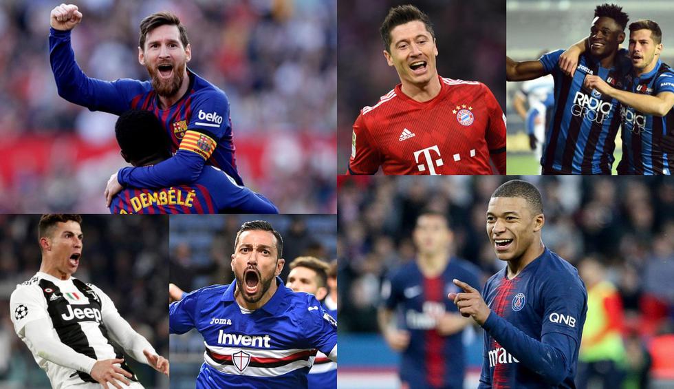Bota de Oro 2019 actualizada: Mbappé, Cristiano Ronaldo y los máximos goleadores de Europa esta temporada | FOTOS | | DEPOR