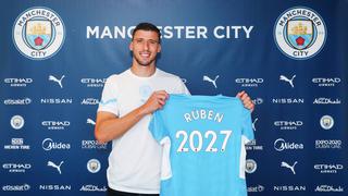 No se quieren quedar atrás: Manchester City ‘ata’ a Rúben Dias hasta el 2027