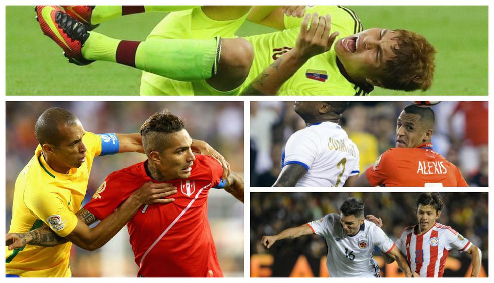 El top 10 de los más golpeados en Copa América Centenario (FOTOS) - 1