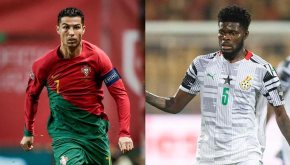 Portugal y Ghana hacen estreno en el Grupo H del Mundial. (Foto: Composición Depor/AFP)
