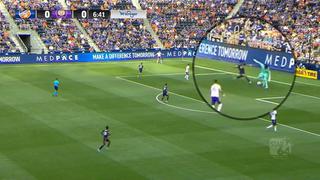Que nadie se ponga nervioso: el atrevido lujo de Gallese para salir jugando en la MLS [VIDEO]