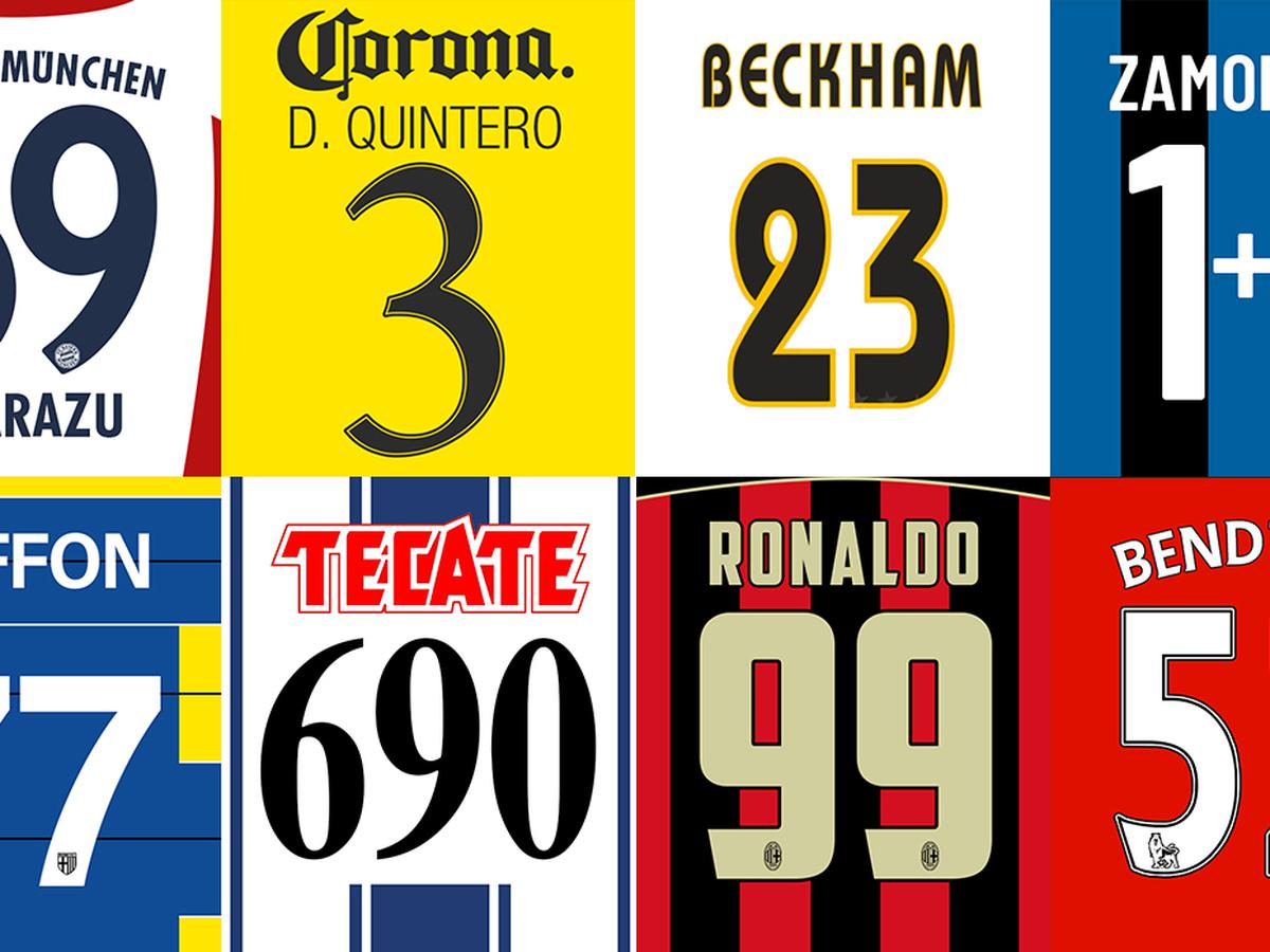 ¿Qué números ha usado Ronaldinho