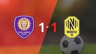 Empate a uno entre Orlando City SC y Nashville SC