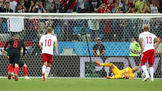 ¡Para no creerlo! Modric y el penal fallado en los minutos finales ante Dinamarca