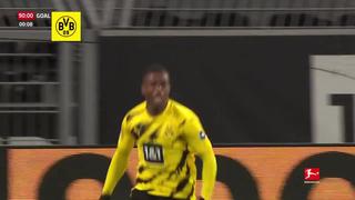 El niño maravilla: Moukoko, de 16 años, anotó el 2-0 del Dortmund vs. Hertha de Berlín [VIDEO]