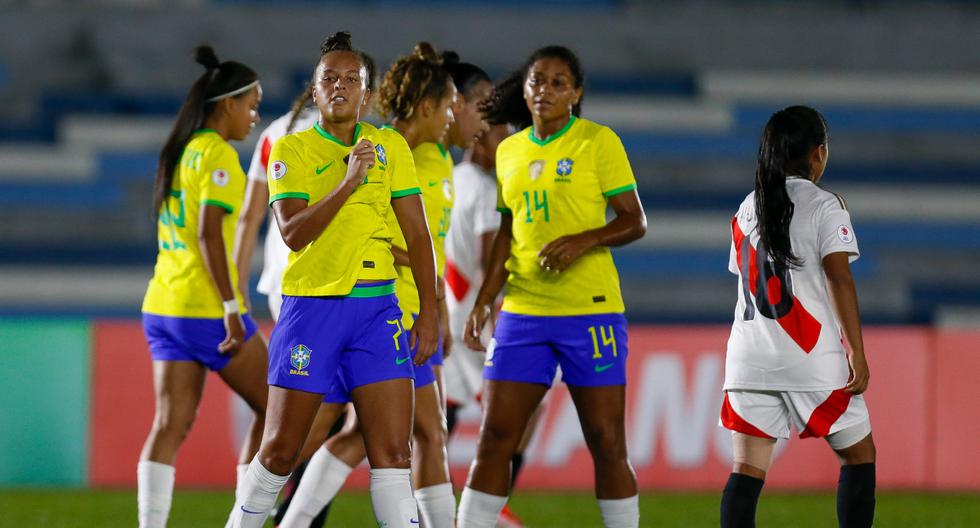 Fin de la participación: Perú cayó 0-2 ante Brasil por el Hexagonal Femenino Sub-20