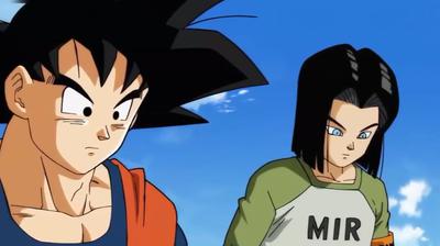 Dragon Ball Super: El cara a cara de Goku con el ambientalista androide 17  - La Tercera