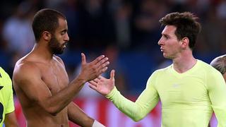 Le parece imparable: la insólita forma de Lucas Moura para marcar a Lionel Messi