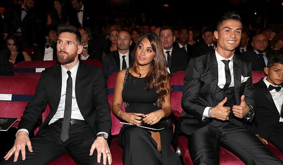 Lionel Messi, Cristiano Ronaldo y Neymar: lo que no viste por la TV de ellos en The Best. (Foto: Getty)