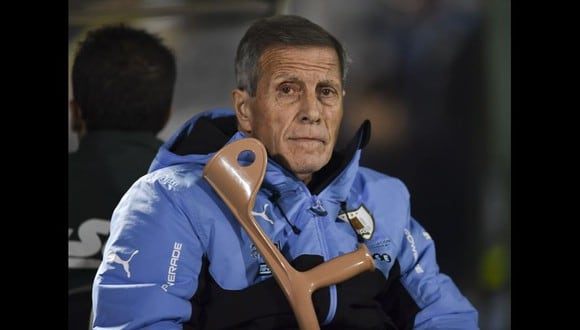 Oscar Washington Tabarez es el entrenador con el proceso más en Sudamerican. (Foto: AFP)