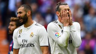 De malas: Real Madrid consiguió este pésimo récord ante Levante por no marcar en primer tiempo