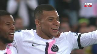 Ya es goleada: Mbappé puso el 3-0 del PSG vs. Bourdeaux por la Ligue 1 [VIDEO]
