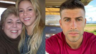 ¿Qué dijo mamá de Shakira cuando le preguntaron sobre retiro de Gerard Piqué? | VIDEO  