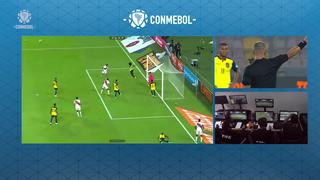 Perú vs Ecuador: Mira la revisión del VAR al minuto 68 después del gol de Edison Flores