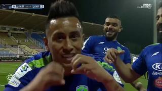 ¡Apareció ‘Aladino’! Christian Cueva marcó de penal para Al Fateh en Liga Profesional Saudí [VIDEO]