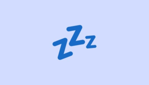 ¿Te has preguntado realmente qué significa el emoji de las "Zzz"? (Foto: Emojipedia)