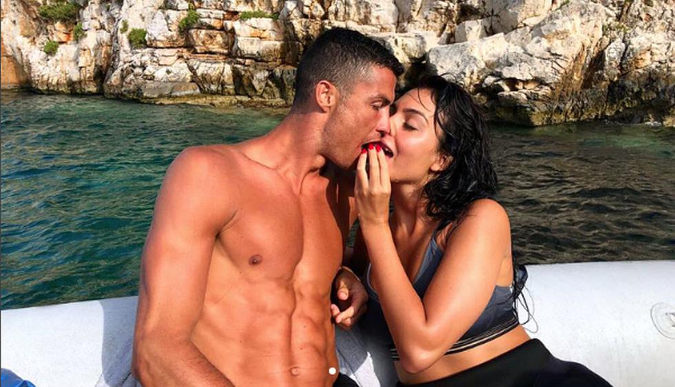 Cristian Ronaldo disfruta de vacaciones en Grecia. (Instagram)