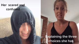 Madre descubre el embarazo de su hija adolescente y su reacción es viral