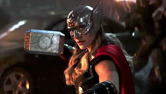 “Thor: Love and Thunder” cuenta con nuevas imágenes de los cascos de Chris Hemsworth y Natalie Portman. (Foto: Marvel)
