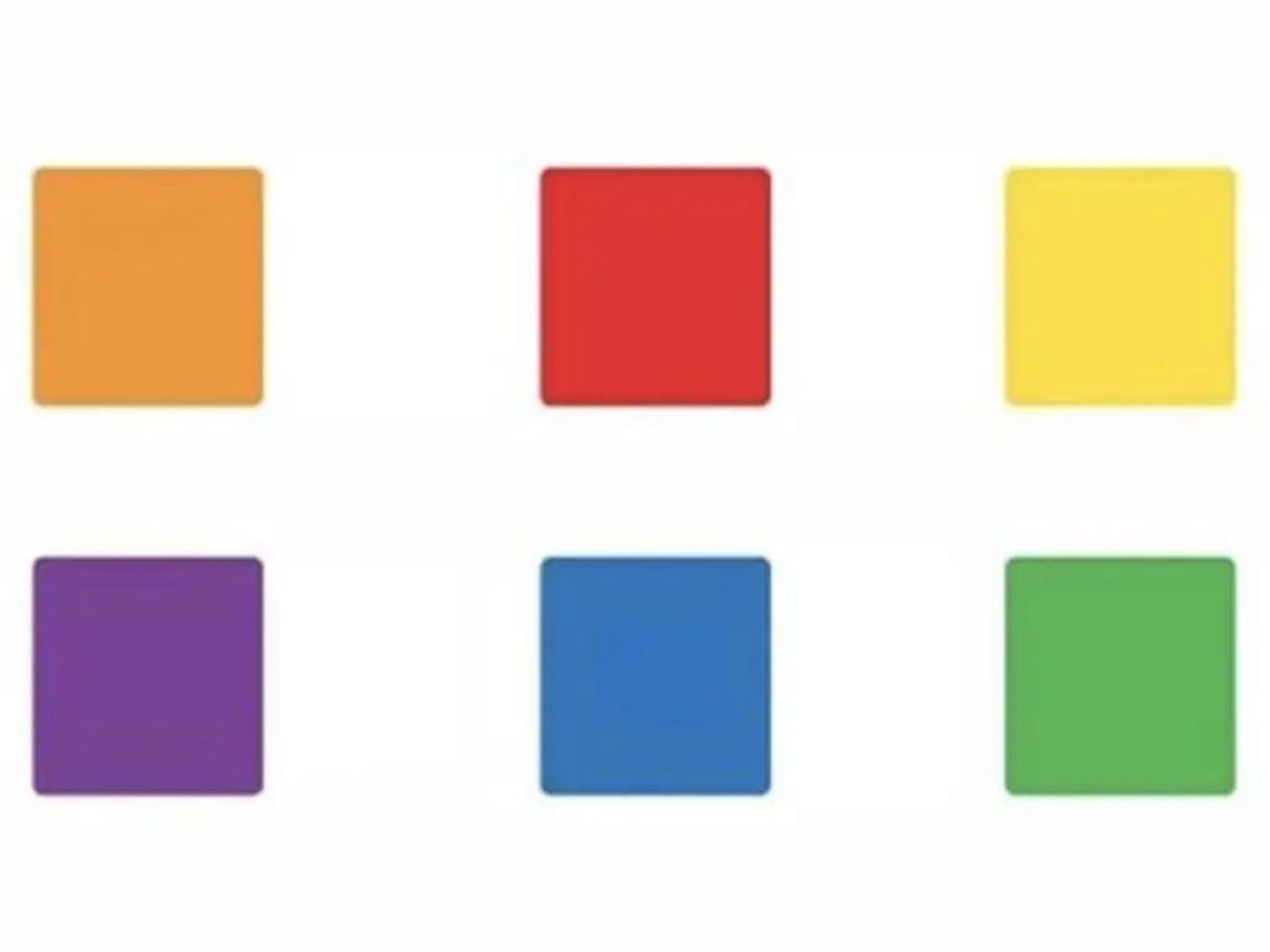 TEST VISUAL | Esta imagen te muestra cuadrados redondeados de distintos colores. (Foto: namastest.net)