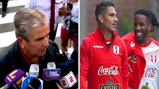 Pinto confía en el aporte de Farfán y Guerrero en la selección: “Pueden ser útiles en cualquier momento”