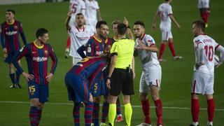 Barcelona golpea fuerte: las sanciones que deberá afrontar el Sevilla en la próxima Copa del Rey