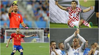 Eurocopa: Futbolistas que habrían jugado el torneo por última vez