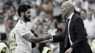 La balanza, un enemigo: el primer desplante de Isco a Zidane en su nueva etapa en el Real Madrid