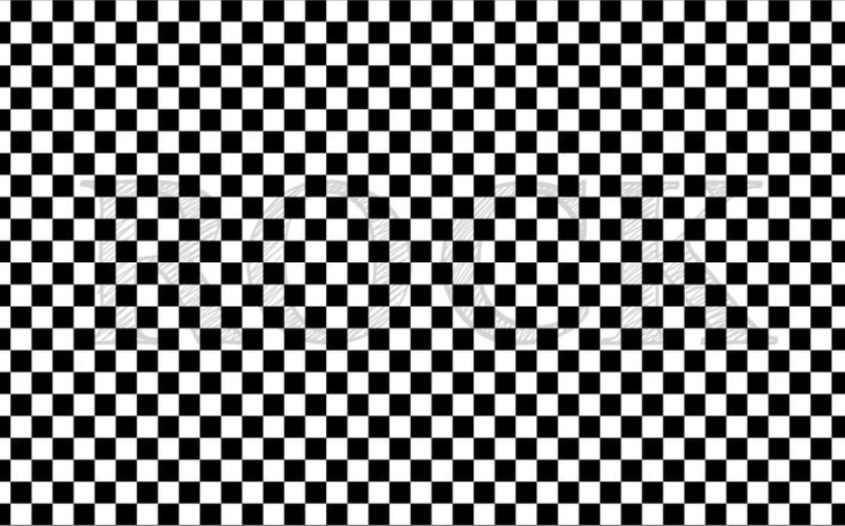 Revisa la imagen y dinos qué es lo que ves entre los cuadrados negros y blancos. (Foto: Facebook/Mdzol)